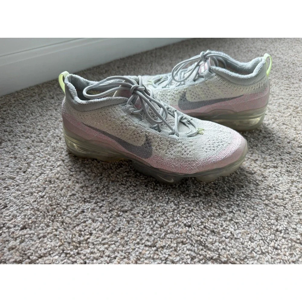 Nike Air VaporMax 2023 Flyknit Womens 8.5 Pure Platinum Pink DV6840-005